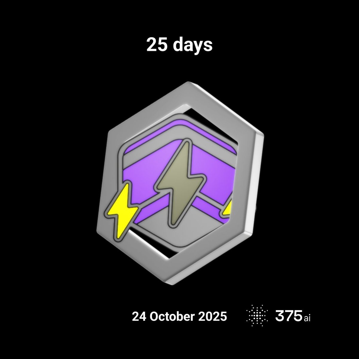 RogueMiles's tweet image. I’ve just covered 25 days on #375go! #discovergo