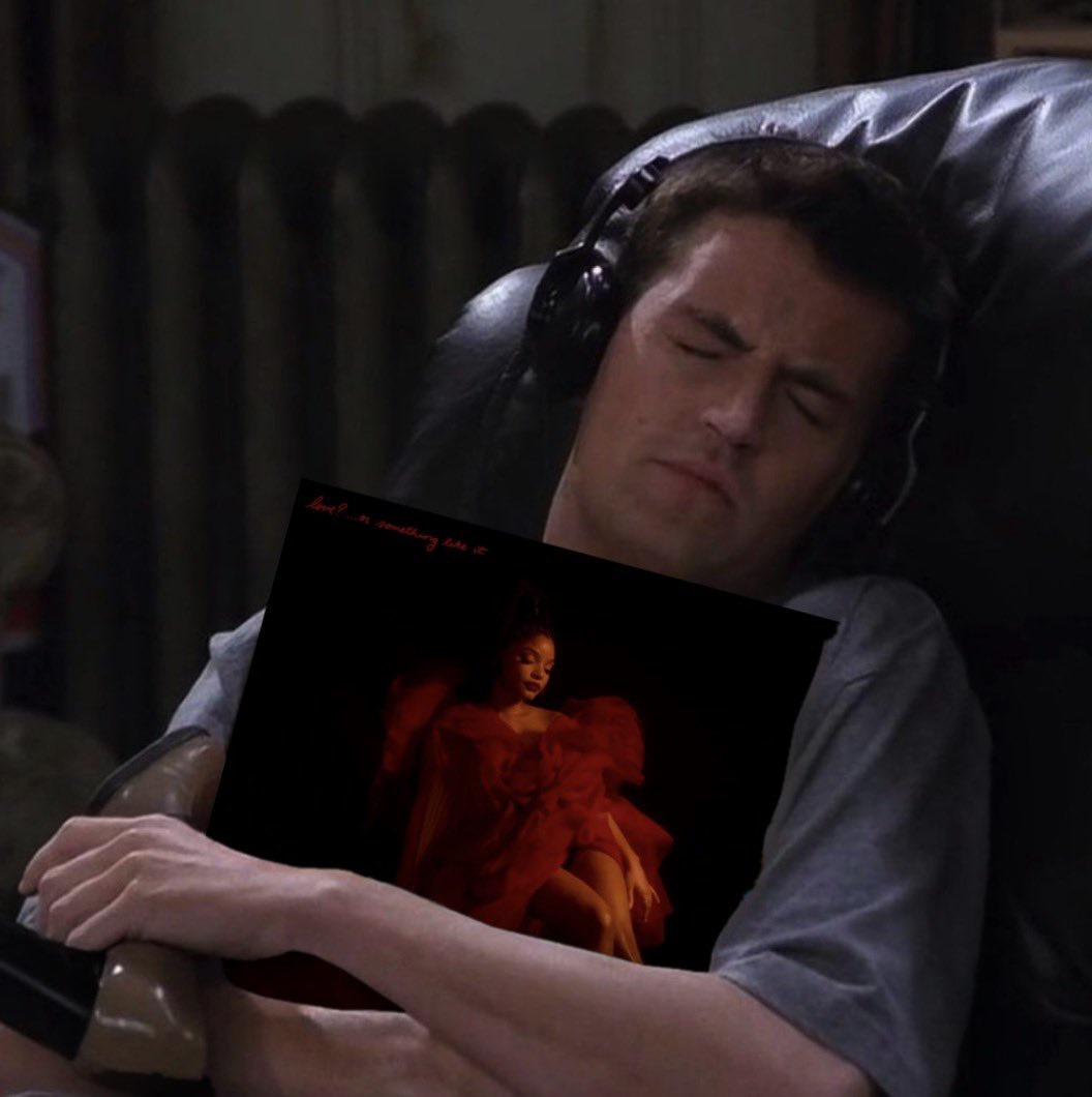 btw this is me with halle bailey’s new album