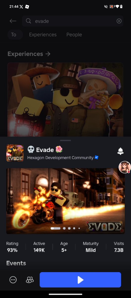 oye_violeta's tweet image. YESSSSS #EVADE #ROBLOX #robloxevade