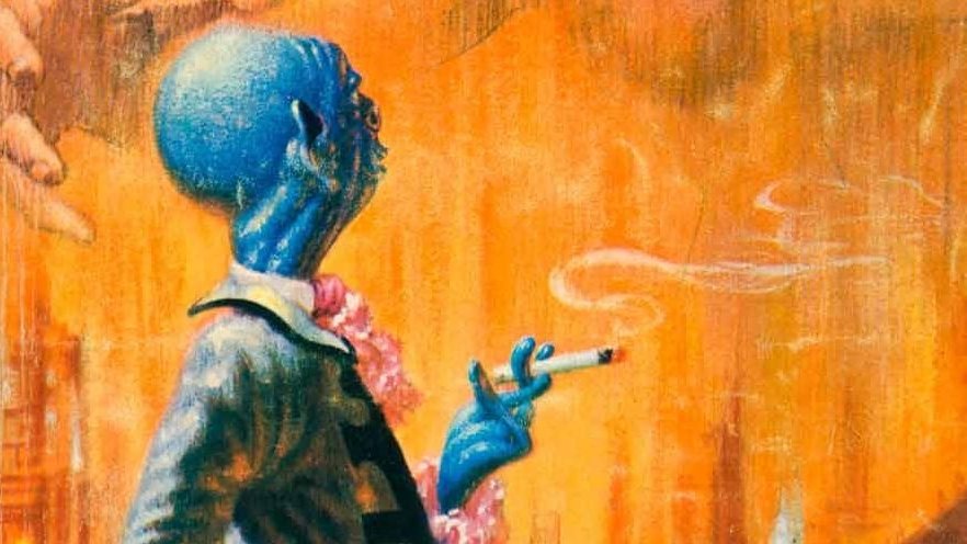 Peto23Rock's tweet image. Frank Kelly Freas
#Alien #Smokers #fantastico #creatures #worlds