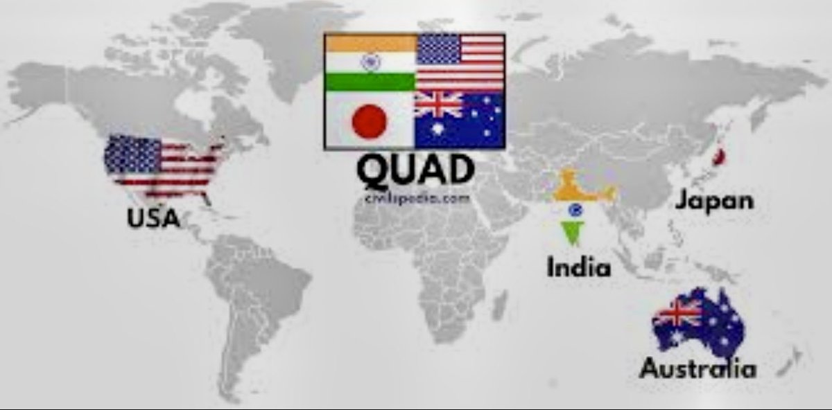 So is this the end of the QUAD ?

2007-2008

Resurrected 2017 but are the goalposts shifting now ?

#QUAD #Indopacific #Securitydialogue 

theguardian.com/us-news/2025/o…

<a href="/chakranewz/">chakranewz</a> <a href="/SandeepUnnithan/">Sandeep</a>