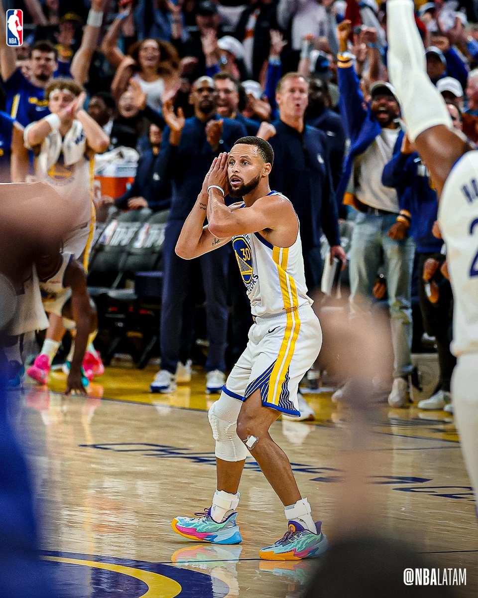 NBALatam's tweet photo. Sabes que te ganó el partido cuando lo ves al 30 festejar así 💤 https://t.co/AOHylDrldj