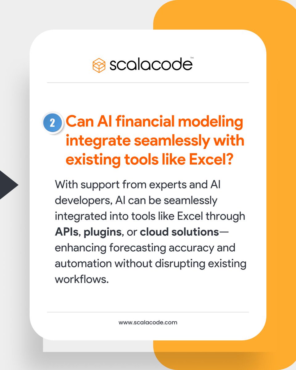 scala_code's tweet image. Smarter forecasts. Faster insights.

AI is reshaping financial modeling — from risk detection to automated reporting.

Discover how finance leaders are leveraging AI for accuracy &amp;amp; agility.

👉 scalacode.com/blog/ai-for-fi…

#AIinFinance #FintechInnovation #ScalaCode