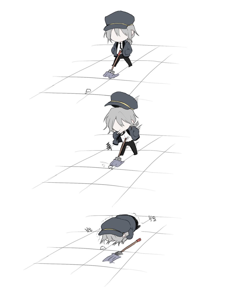 #괴담출근
청소하는 J3