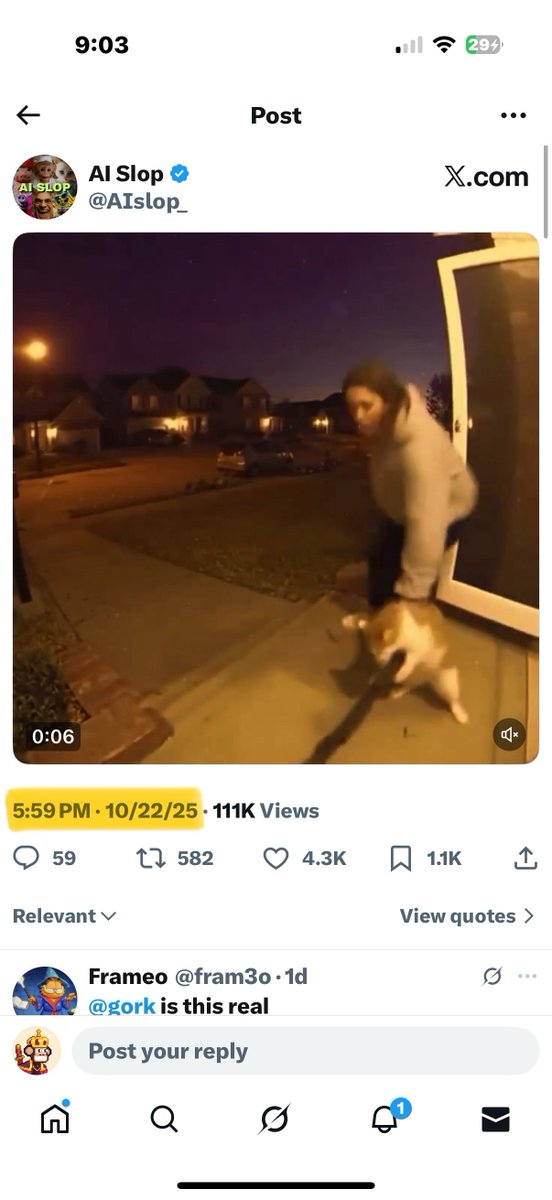 AIslop_'s tweet image. 🚨 AI Slop Just Made History! 🚨

AI Slop became the first coin ever featured in an official X article!

Moments after we posted, @GunLoversClub (800K) shared it, igniting massive engagement and going viral.

$AISLOP is taking over the AI media space 🔥

x.com/i/trending/198…