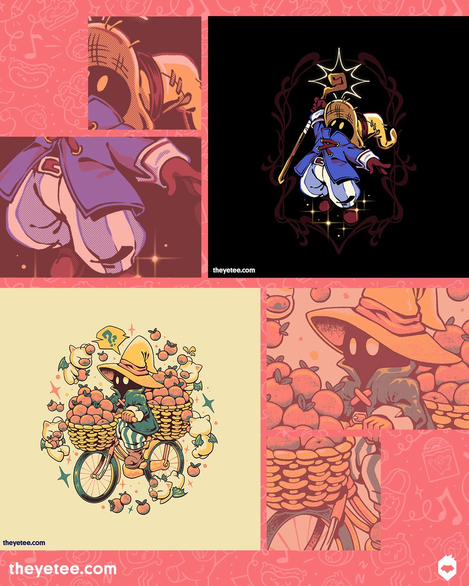 NEW! We've got Spellbound designed by Pop Culture Wizard and Side Quest Side Hustle designed by @EduEly both #dailytees available for 24 hours only at https://t.co/ZD8ueXz0ra