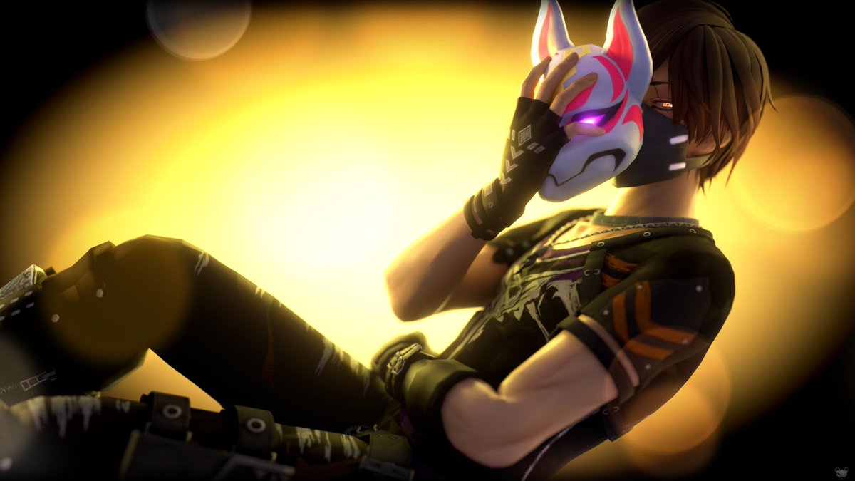 Eight days till Halloween, got to be sure to mask up. :3