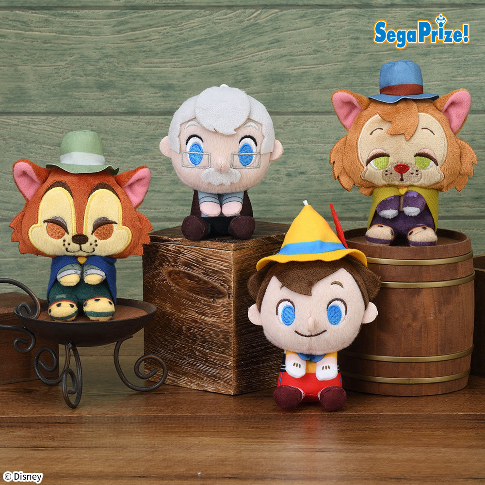 ピノキオ　treasury限定ぬいぐるみ プライズ】 『ピノキオ』のキャラクターたちが “＆ you（#アンドユー