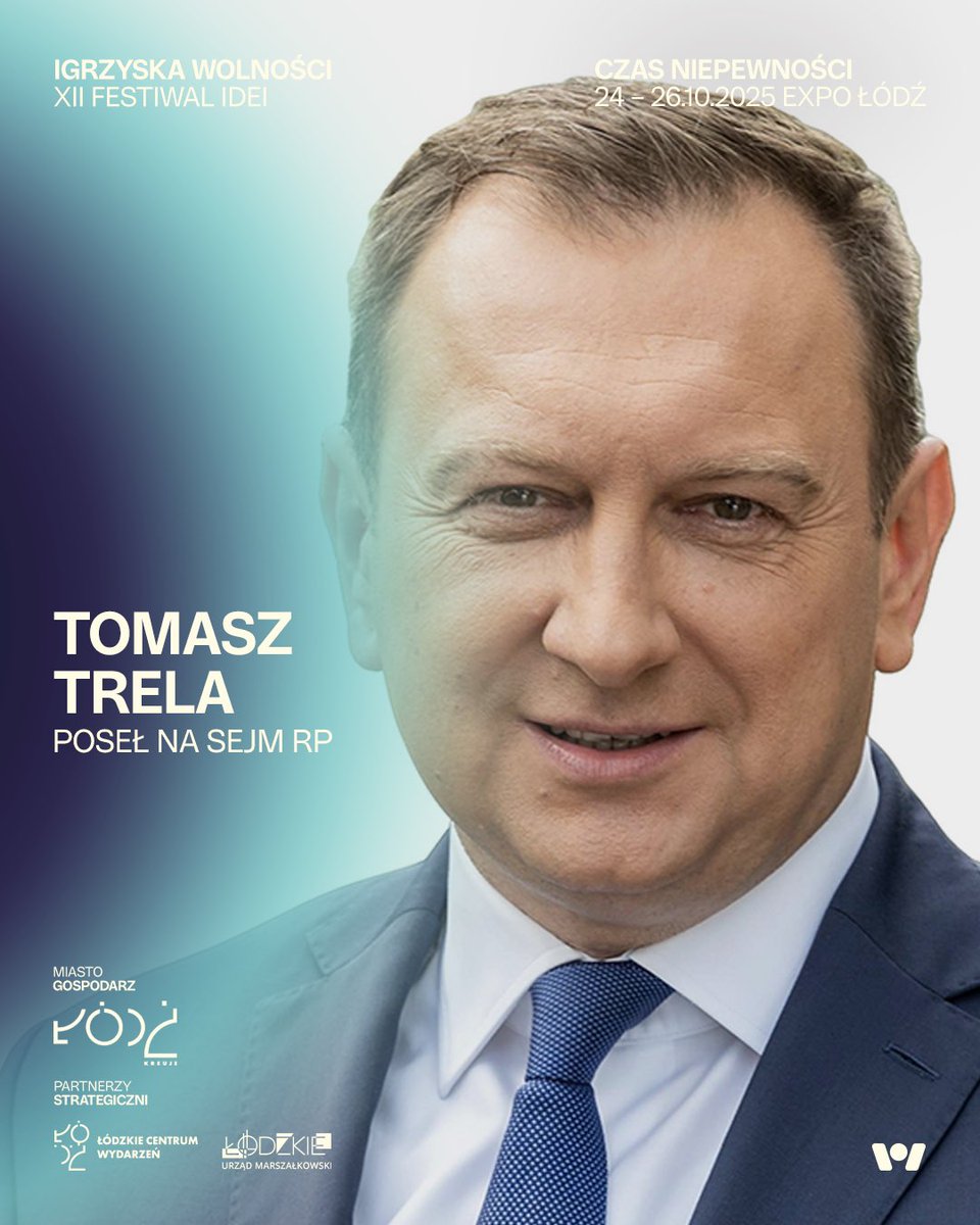 poselTTrela's tweet image. 📣 W weekend widzimy się na Igrzyskach Wolności 2025 w Łodzi!
Wezmę udział w panelu „Związki partnerskie: co możemy osiągnąć w tej kadencji?” – porozmawiamy o równości, prawach i szacunku. 🌈🇵🇱

📍 EXPO Łódź | 🗓 26 października, 11:15
#IgrzyskaWolności #Łódź #Równość #Lewica