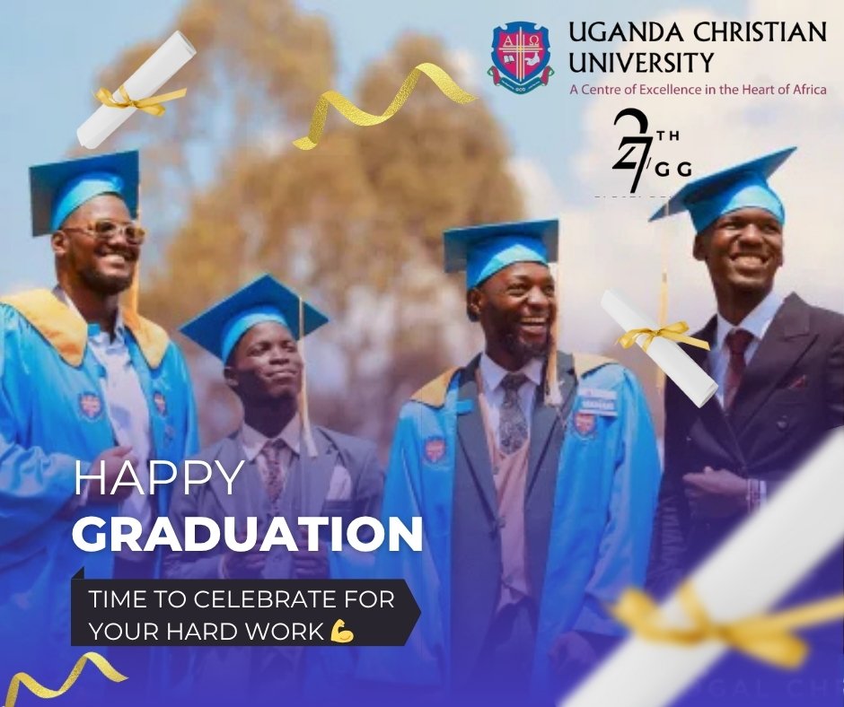 Happy graduation day to all the graduands 🥳 God has done it again 💪
You can share a photo of yourself in a gown via the link - twibbo.nz/ucugrad25 and quote this post with the hashtag 
#UCUGrad25 
#tusongembele