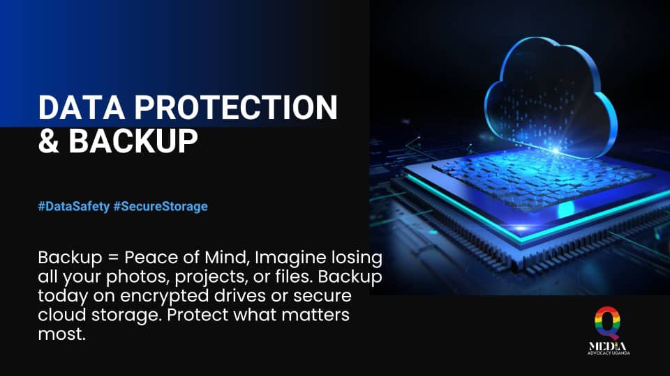 QMediaAdvocacy's tweet image. Don’t wait to lose it to value it!
Your memories, projects, pictures and files deserve protection.
Backup regularly using encrypted drives or secure cloud storage because data safety is self-care.
#DataSafety #SecureStorage #CyberSecurity #DigitalProtection