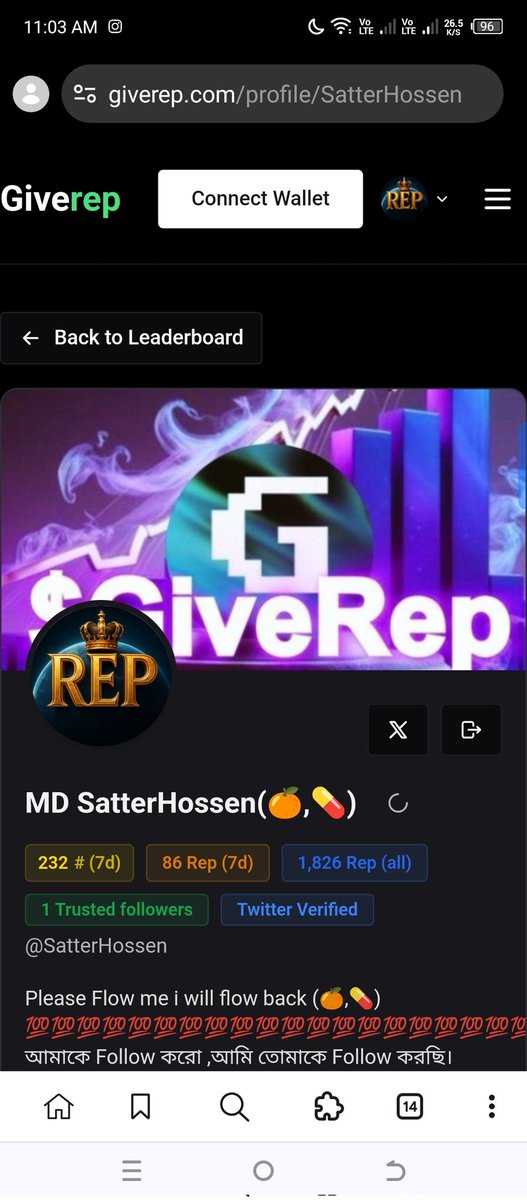 In Web3, your rep takes flight 🕊️
<a href="/GiveRep/">GiveRep</a> turns loyalty  legacy ⚡
<a href="/Liquidlink_io/">LiquidLink</a> keeps value flowing cross-chains 🌐
<a href="/7k_ag_/">7K DeFi /水/ on Sui</a> powers the vibe — fun, creative, unstoppable <a href="/GiveRep/">GiveRep</a>