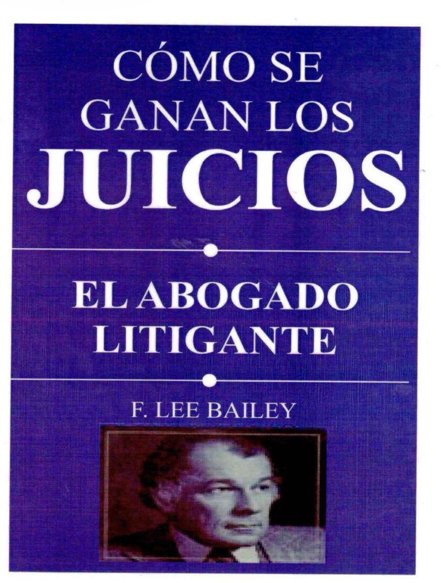 Cómo se ganan los juicios es un tratado sobre el arte de litigar. F. Lee Bailey —uno de los litigantes más célebres de Estados Unidos— revela que ganar un juicio no depende de gritar más fuerte, sino de pensar mejor, preparar con precisión quirúrgica y dominar la narrativa