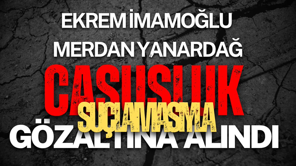 SON DAKİKA: TÜRKİYE'DE GÜNDEM SARSILDI! EKREM İMAMOĞLU VE MERDAN YANARDAĞ'A "CASUSLUK" ŞOKU!
BÜYÜK OPERASYON SABAH BAŞLADI: VATANDAŞ VERİLERİ VE YABANCI İSTİHBARAT İDDİALARI!

İstanbul – 24 Ekim 2025
Türkiye, siyaset ve medya dünyasını alt üst eden bir gelişmeyle sarsılıyor.