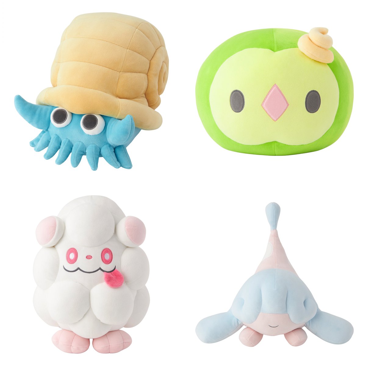 もっちりっちぬいぐるみ」シリーズに、オムナイト・ユニラン