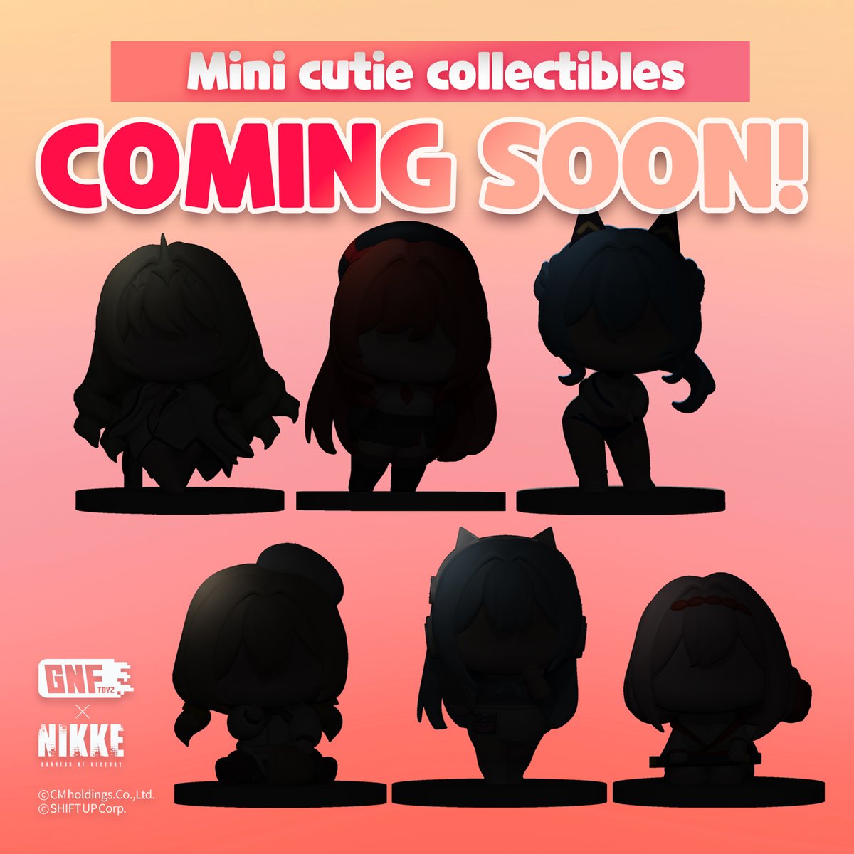 🔔 まもなく新しいSDフィギュアが公開されます 
#nikke