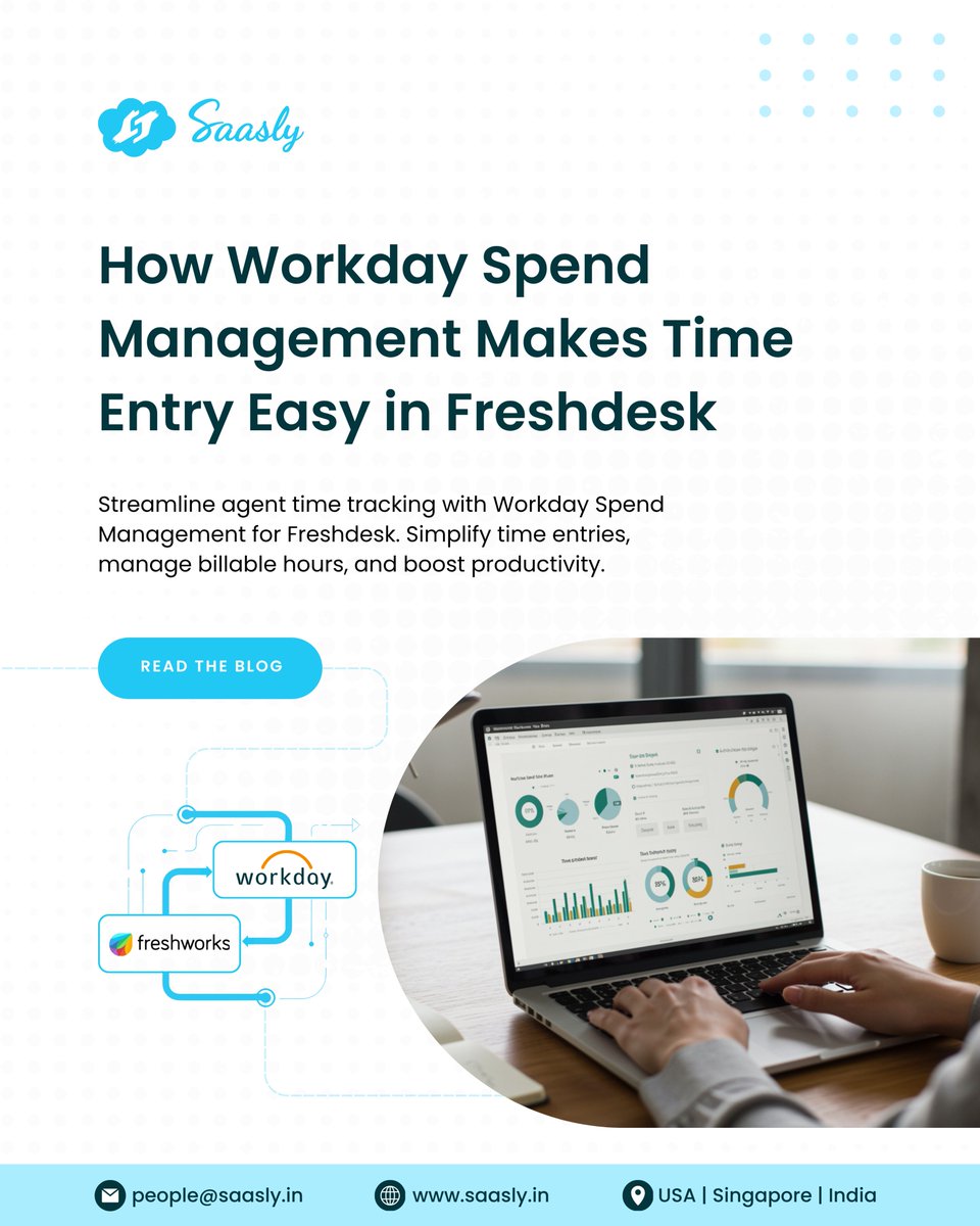 saasly_'s tweet image. ⏳Stop tracking time manually!

Log, sync &amp;amp; manage hours seamlessly with Saasly’s Workday–Freshdesk integration.

👉Read more: saasly.in/blog/how-workd…

#WorkdayIntegration #Freshdesk #Automation #SaaSly #Productivity #Blog #SaaS #integration #Agent