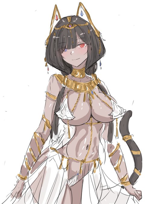 OCらくがき
バステトさん 