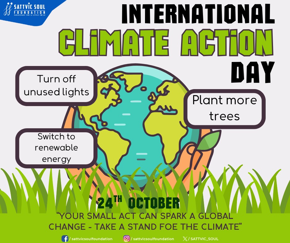 🌱 It starts with one small action.
Happy Climate Action Day!
Let’s grow something beautiful — together.
Because the earth doesn’t need heroes.
It needs habits. 💚