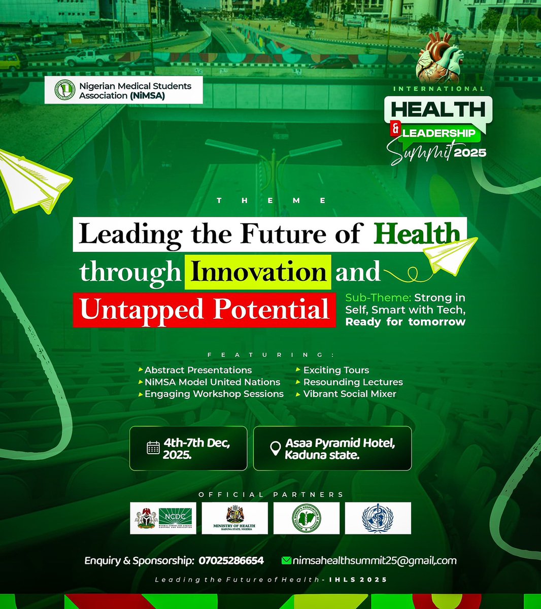 THEME REVEAL

We are excited to unveil the official theme for IHLS 2025:

 “Leading the Future of Health through Innovation and Untapped Potential”

If you are ready to be Strong in Self, Smart with Tech, and Ready for Tomorrow join us in December for this remarkable experience