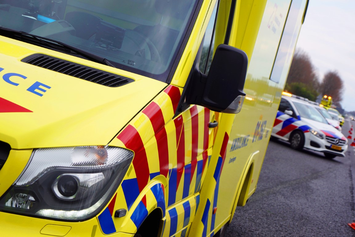 Vrouw (42) uit Westerkwartier betrokken bij ongeval op A28