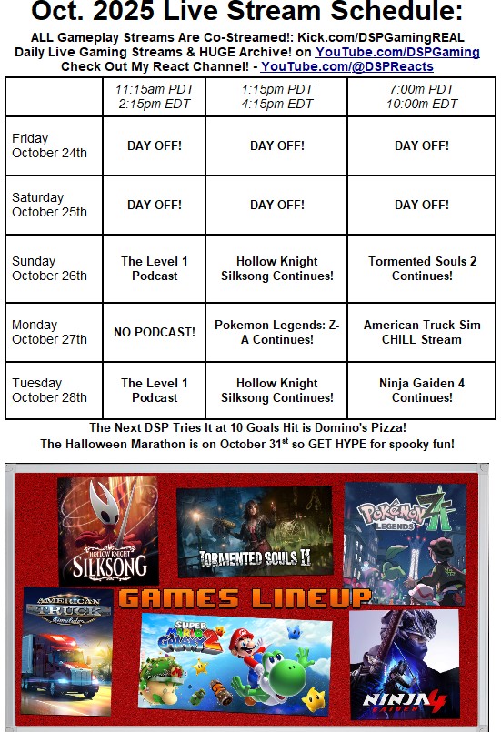 I'm off from streaming until Sunday! I hope everyone has a GREAT