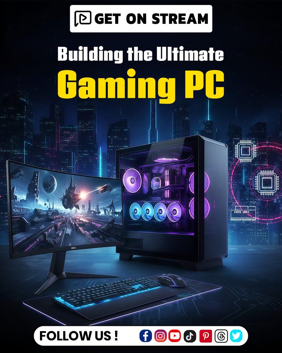 get_on_stream's tweet image. Step-by-step guide to build a powerful, high-performance gaming PC that’s ready for 2025.
Click to shop now:
getonstream.com/shop/
For more info visit our website:
getonstream.com/gaming-pc-buil…
#GamingPC #PCBuildGuide #BuildYourOwnPC #GamingSetup #TechGuide #getonstream