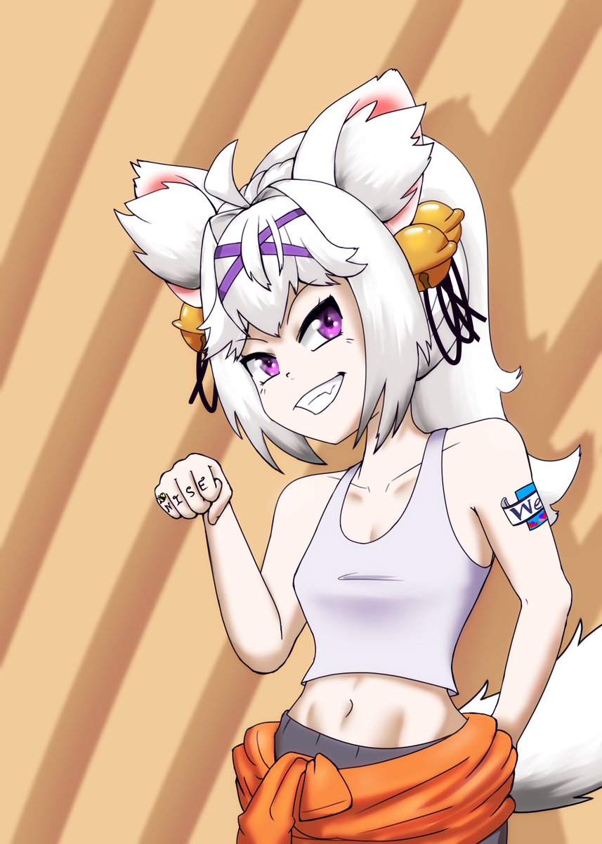 #filianIsArt Can't show the tattoo on her other hand or she'll get in trouble with her mom