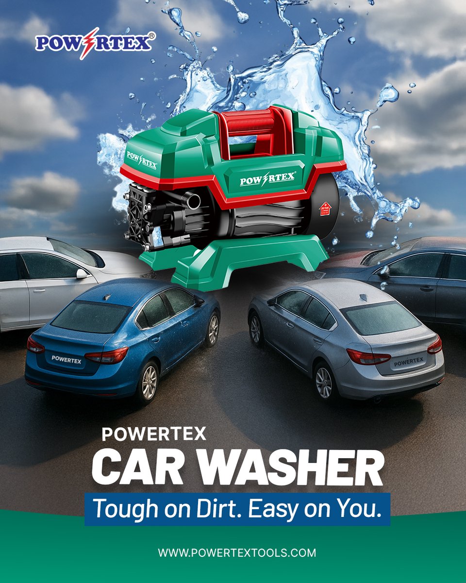 Powertex_tools's tweet image. Bring Back the Shine with Powertex Car Washer! ✨

✅ High-pressure performance
✅ Compact &amp;amp; durable design
✅ Easy to use, perfect for every car owner

📞 +91 9704124724
🌐 powertextools.com
.
.
#PowertexTools #CarWasher #PowertexCarWasher #PressureWasher #CarCare