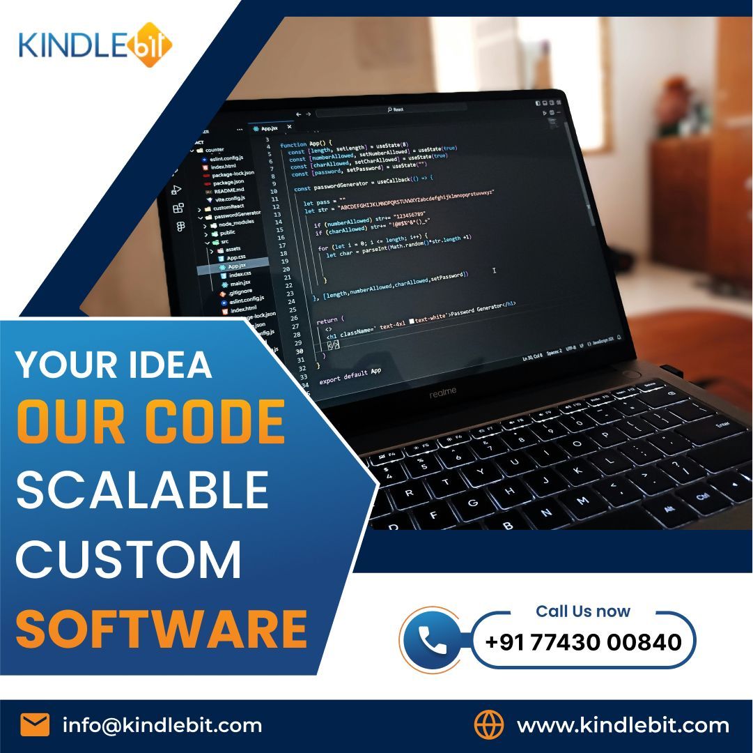 KindleBit's tweet image. Are you looking for reliable custom software? Kindlebit Solutions delivers expert software development services uniquely tailored to your business needs. 

Let&apos;s work together to build your future!

#SoftwareDevelopment #CustomSoftware #BusinessGrowth #KindlebitSolutions
