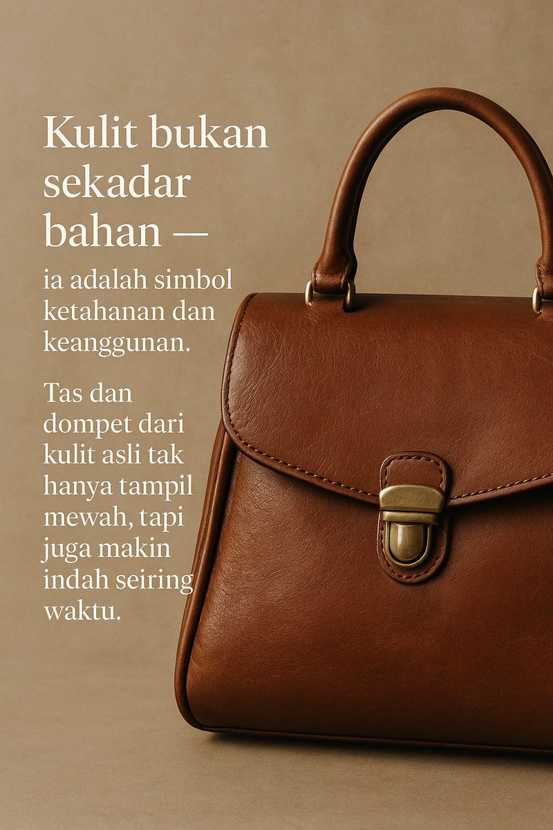 BarataKulit's tweet photo. Tas atau dompet kulit itu kayak sahabat baik https://t.co/m83fIWlO2J