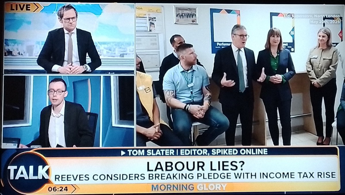 What happened to not raising taxes on Working People?  🤬 #LabourLies #GeneralElectionNow