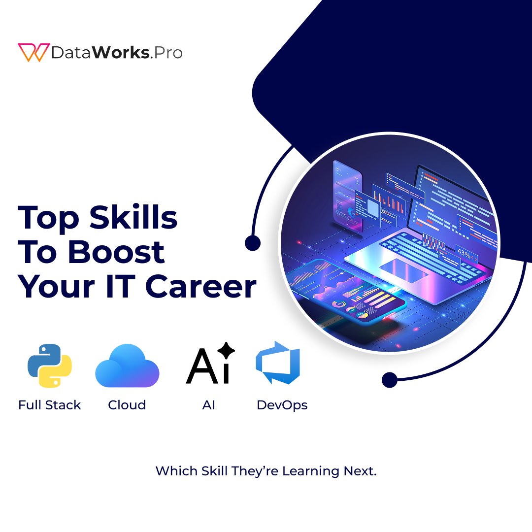 dataworks27's tweet image. 🚀 Boost Your IT Career with Top In-Demand Skills!
📞 Call: 73863 25666 | 🌐 dataworks.pro
#ITCareers #DataworksPro #FullStackDevelopment #CloudComputing #DevOps #ArtificialIntelligence #AITools #TechTraining #JobReadySkills #LearnToEarn #HyderabadTraining