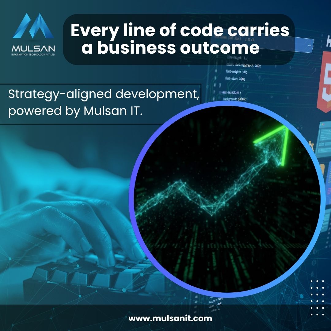 MulsanIT's tweet image. 🚀 Code is no longer just about syntax — it’s strategy.
At Mulsan IT, every line we write fuels business growth, scalability, and real outcomes.
Because innovation isn’t an experiment — it’s execution. 💻⚡
#MulsanIT #InnovationLeaders #DigitalTransformation #TechThatDelivers