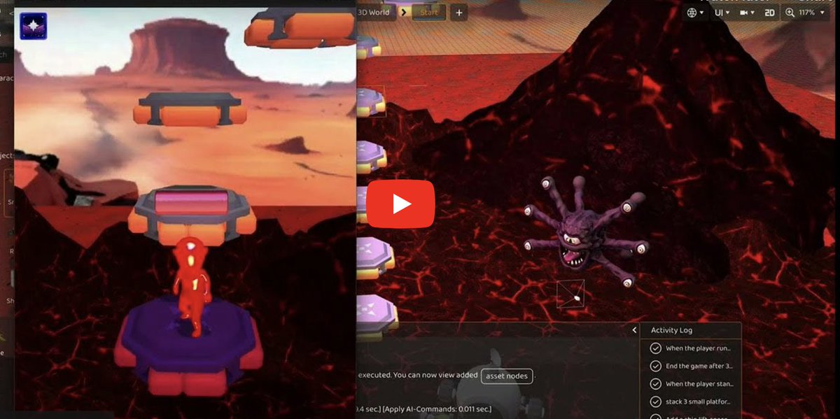 Got an idea for a game? Give it 15 minutes.  

With Buildbox 4 + AI prompts, you can build a playable demo faster than it takes to finish your coffee.  

👉 buildbox.com/getting-starte… 

#GameDev #IndieDev #NoCode #AItools