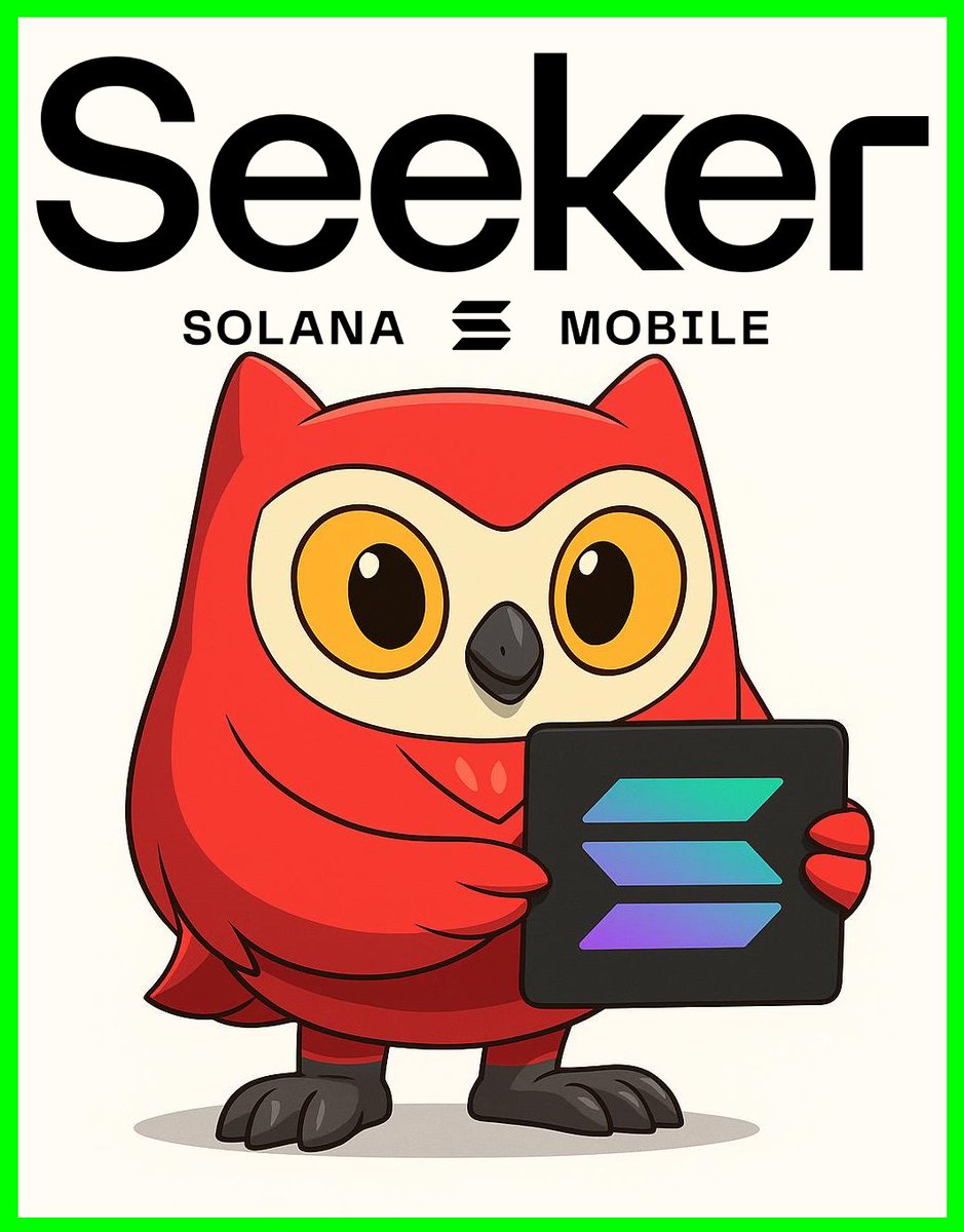 Major Seeker Alpha: <a href="/moonbirds/">Moonbirds</a> collab announced! 🦉📱

You can now mint an exclusive Soulbound Token (SBT) with your <a href="/solanamobile/">Seeker | Solana Mobile</a> Seeker 

And it's not just a collectible - you could unlock eligibilty to the $BIRB airdrop 🪂

Here’s what you need to know &amp; do to claim yours🧵👇