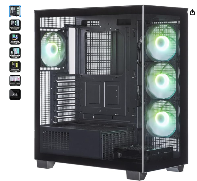 pasolog_ken's tweet image. フロントとサイドパネルがガラスの玄人志向PCケース
1.7万から1.1万で6000円ぐらい値引き。

中身は一般的な構成ですが、フロントもガラスなので魅せるPCができそう。
このタイプのPCケースってもっと高いイメージがあるけど、安く作りたいなら良いかも。

amzn.to/4o66k7X

#AffiliateProgram