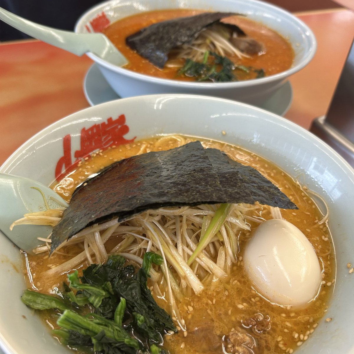 Y07usa's tweet photo. 山岡家は安定して美味しい😋😋😋 https://t.co/gfUFWIWUlO