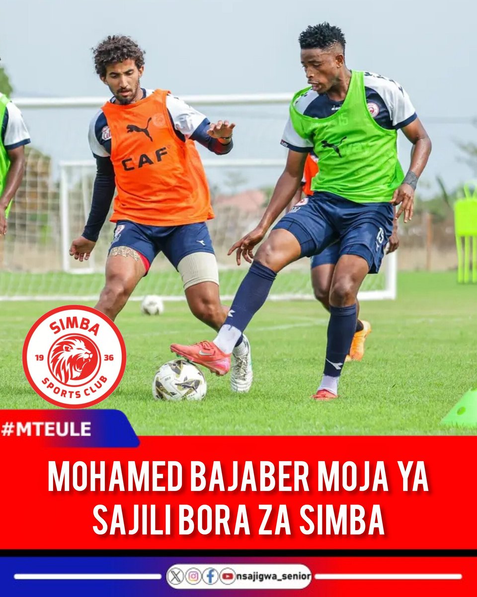 nsajigwa_senior's tweet photo. Mohamed Bajaber ni mchezaji ambaye anakipaji kikubwa sana na matumizi makubwa ya akili anakuja kuongeza ubunifu kwenye eneo la Ushambuliaji la Simba ,isingekuwa majeraha wanasimba wangeshaanza kuona ufundi wake .

Sasa amepona na tayari ameanza mazoezi na wenzake.

#MTEULE https://t.co/TPsutA5hJ2