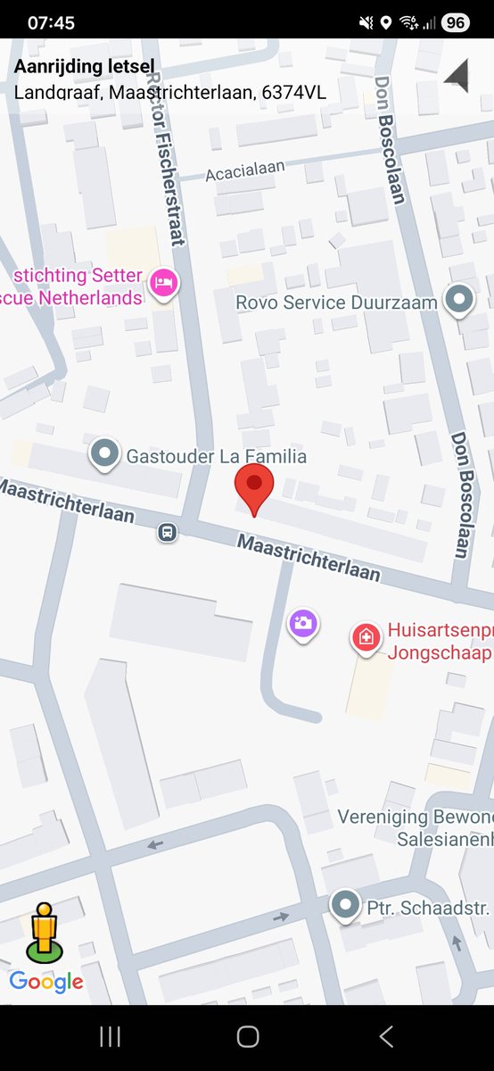 Aanrijding met letsel op Maastrichterlaan, Landgraaf