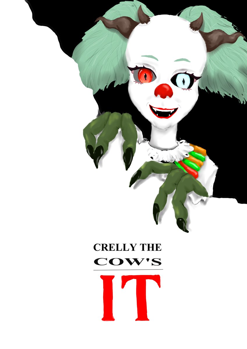 xshadow2000's tweet photo. Halloween horror movie poster 10.  Tim Curry will always be my favorite Pennywise, but this does frighten me.
#crefart https://t.co/qb7Ofptmqn