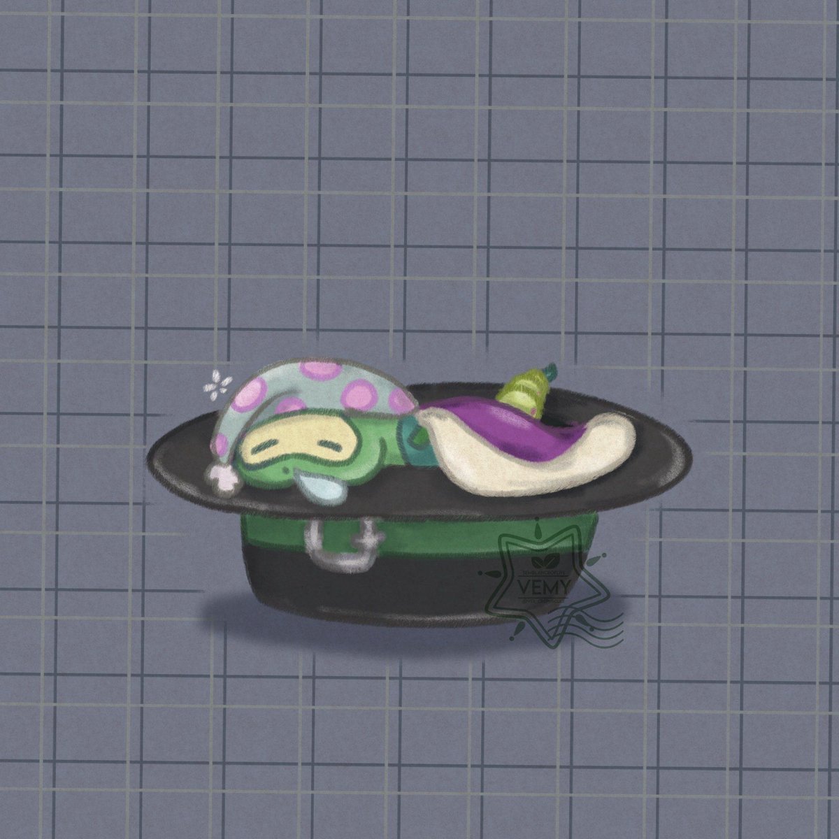 🐍🎩🛌