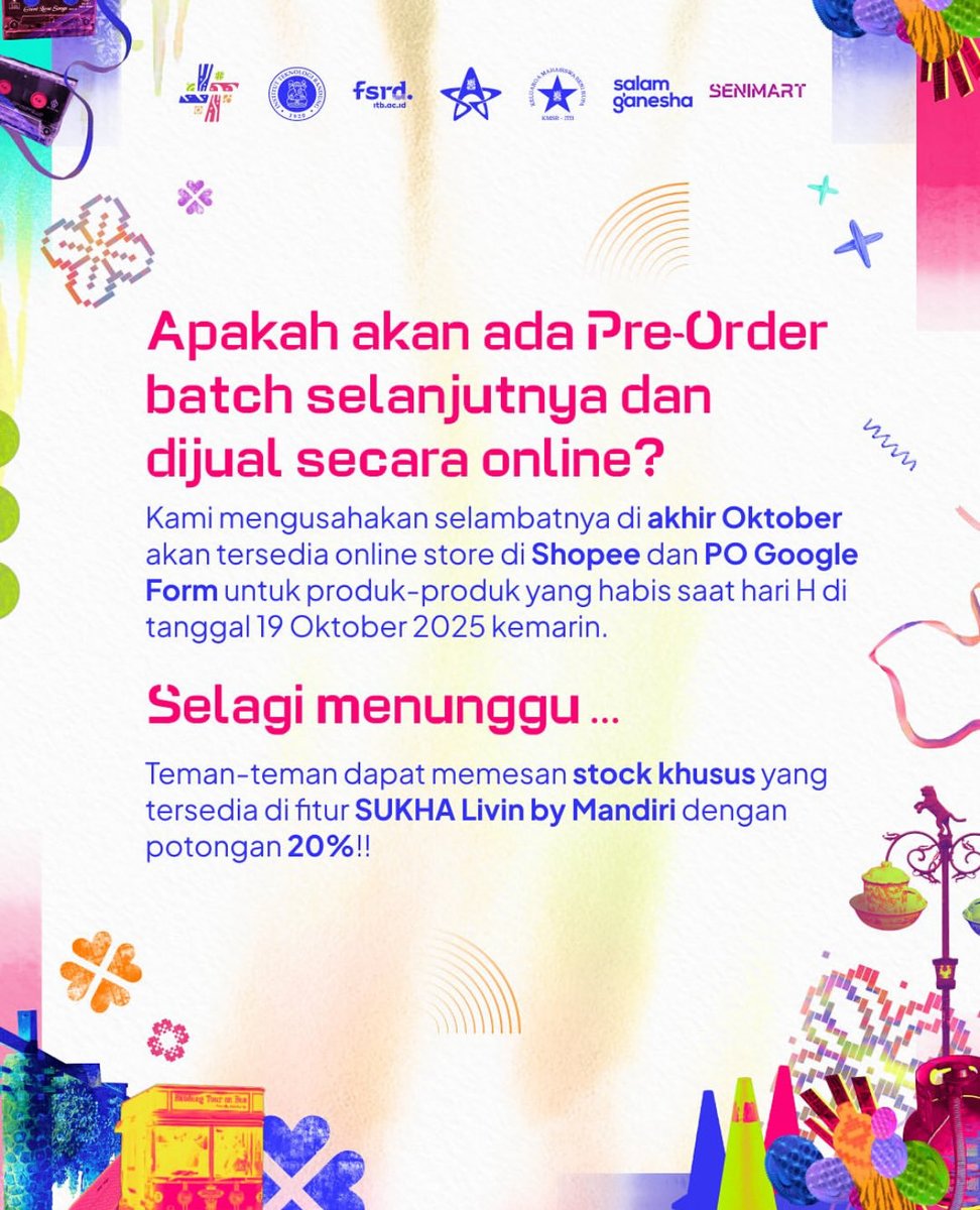 Pasar Seni ITB tweet media