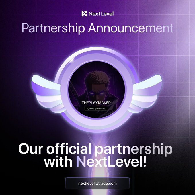 I’m excited to share that I have officially partnered with <a href="/next_level_prop/">Next Level FX Prop</a> 💜🎊

To celebrate, let's organize a prize draw tomorrow 🎉🤩