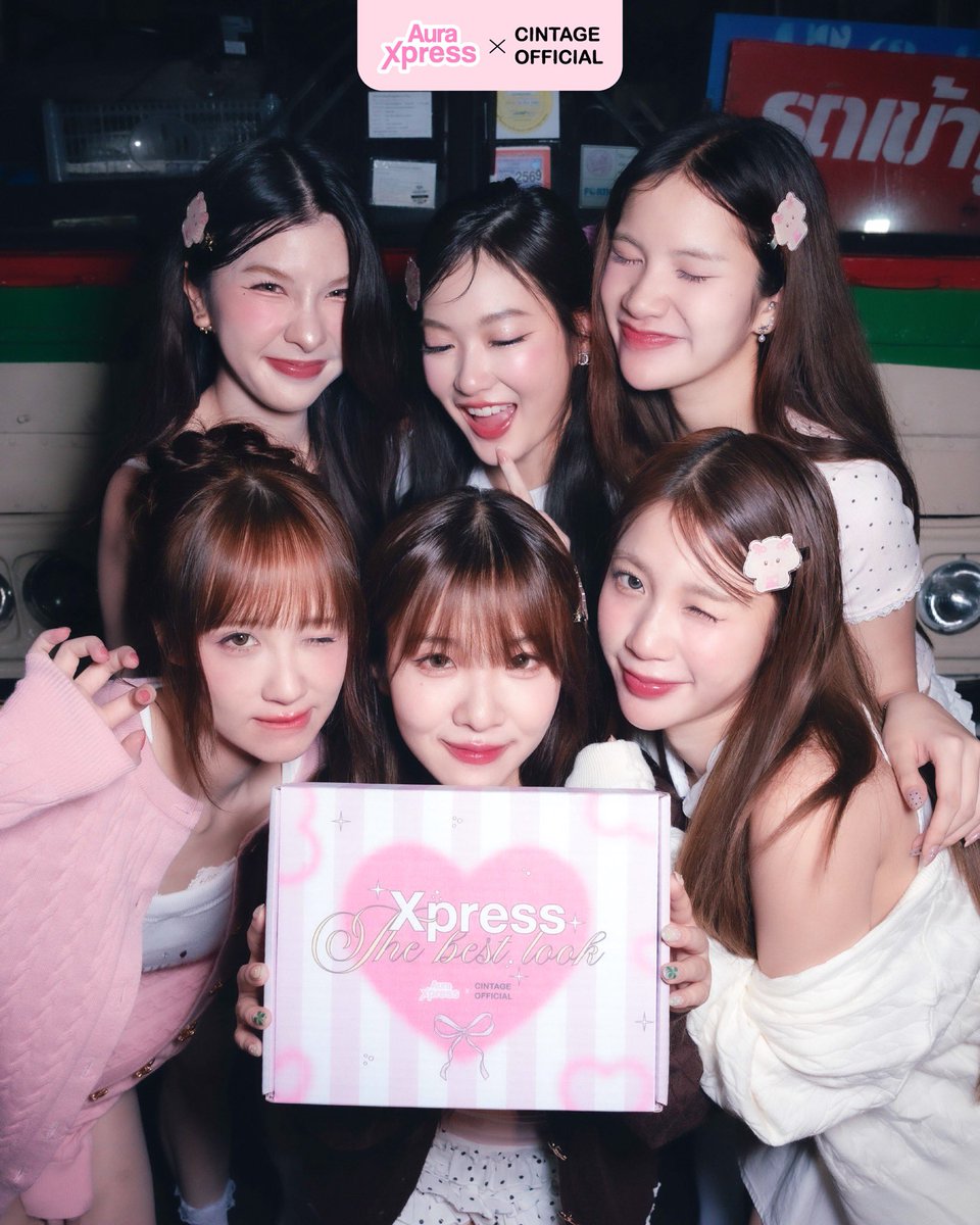 aura_xpress's tweet photo. Aura Xpress X Cintage | คนิ้ง สิตา แชมพู นีนี่ แก๊งสี่สาวที่หลายคนรอคอย บอกเลยว่ารวมตัวทีไร เชียงใหม่ต้องมีสั่นสะเทือน รวมเฟรมนางฟ้ามากก🧚🏻‍♀️💖

#AuraXpress #AuraXpressXCintage #Champookodcha #kaningV #SitaTeeradechsakul #NeniePhitchayapha https://t.co/EzMffTE47i