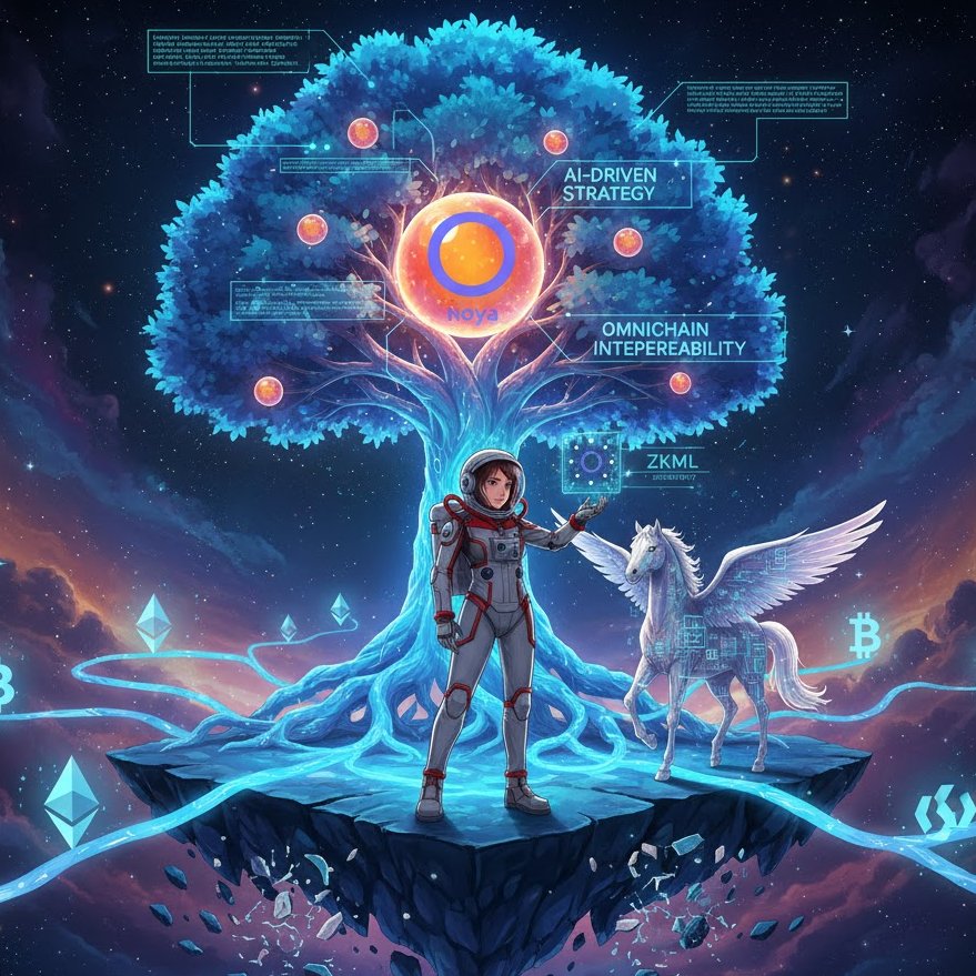 FarmIykay's tweet image. The balance @NetworkNoya brings:
human goals, machine discipline.
You feel the fear;
the AI turns it into logic.
Emotion moves markets.
Intelligence learns how to navigate them.
gNoya