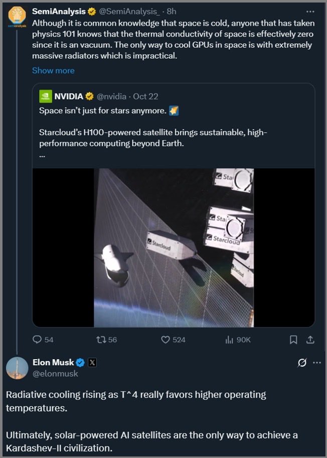 When <a href="/elonmusk/">Elon Musk</a> defends you from trolls 🫡🔥🚀
<a href="/Starcloud_Inc1/">Starcloud</a>