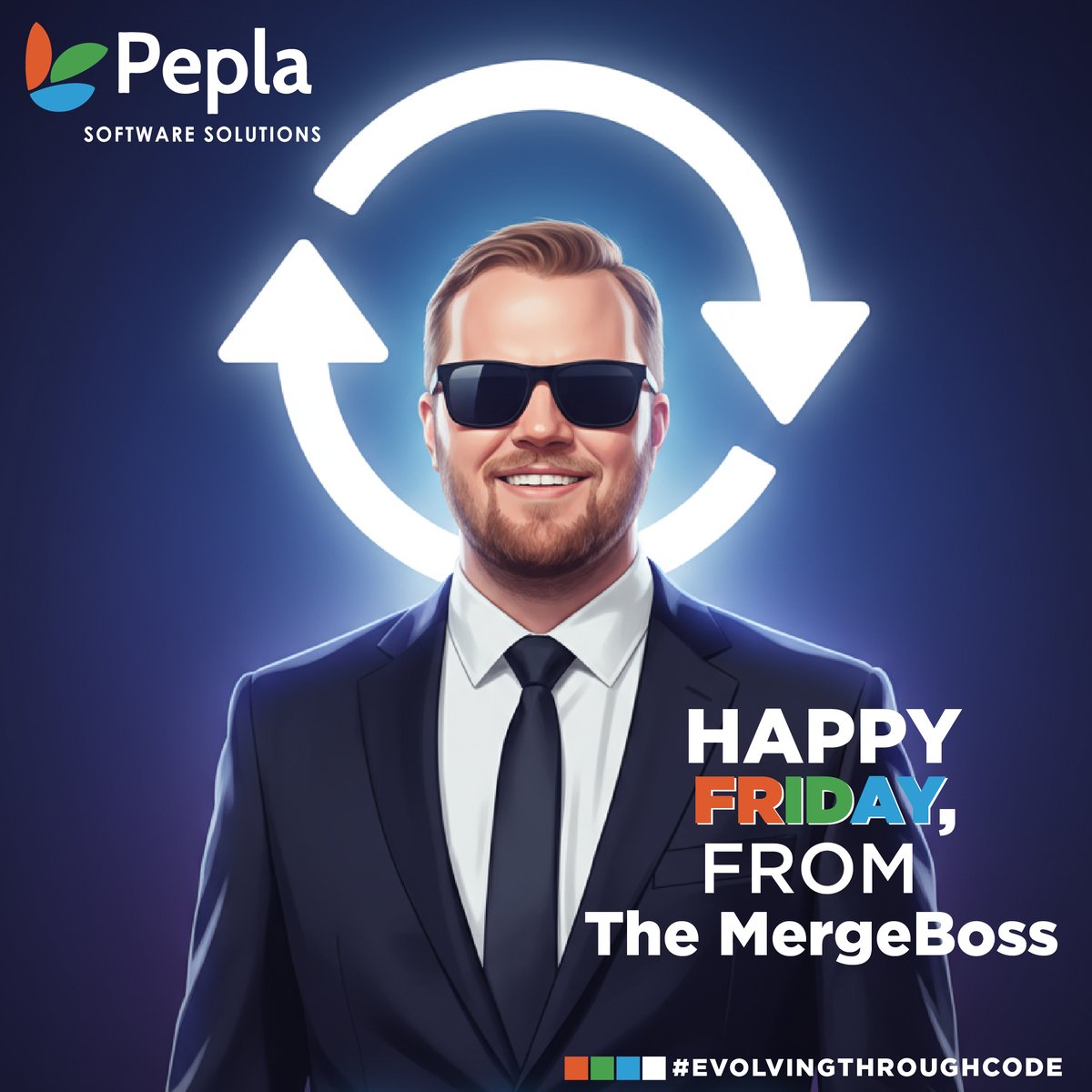 PeplaInfo's tweet image. It’s Friday, and #TheMergeBoss is in charge. Pull requests? Reviewed. Conflicts? Denied. Deploys? Approved with authority. This boss doesn’t just merge code-he merges visions, branches, and teams into one powerful build.
#BossMovesOnly 
#PeplaSoftwareSolutions