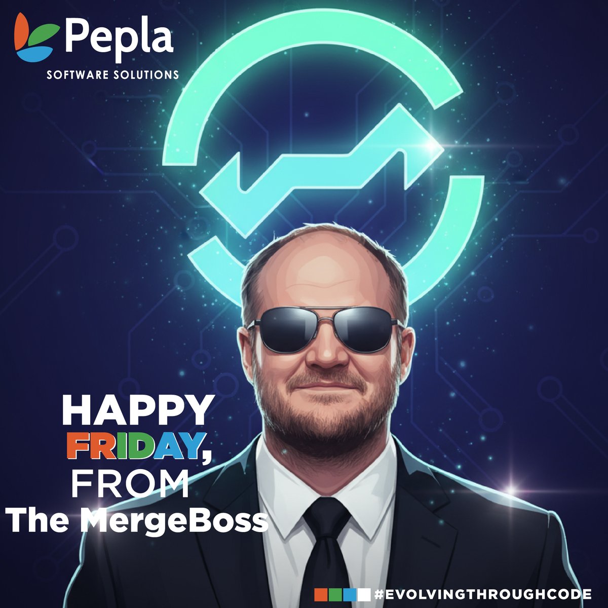 PeplaInfo's tweet image. It’s Friday, and #TheMergeBoss is in charge. Pull requests? Reviewed. Conflicts? Denied. Deploys? Approved with authority. This boss doesn’t just merge code-he merges visions, branches, and teams into one powerful build.
#BossMovesOnly 
#PeplaSoftwareSolutions