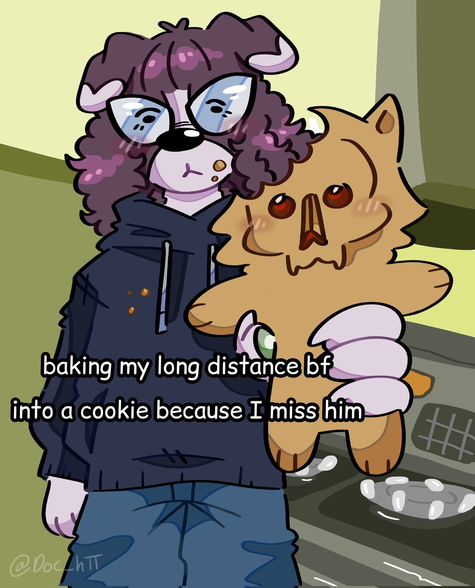 Doc_hTT's tweet image. 🍪
.
.
#Fursona #Furry